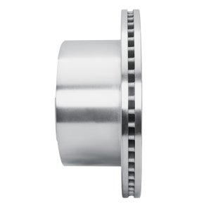 Chevrolet Express 3500 Brake Rotor (1) - Rear Left - R1 Concepts - Drilled & Slotted - Silver - `01-`10